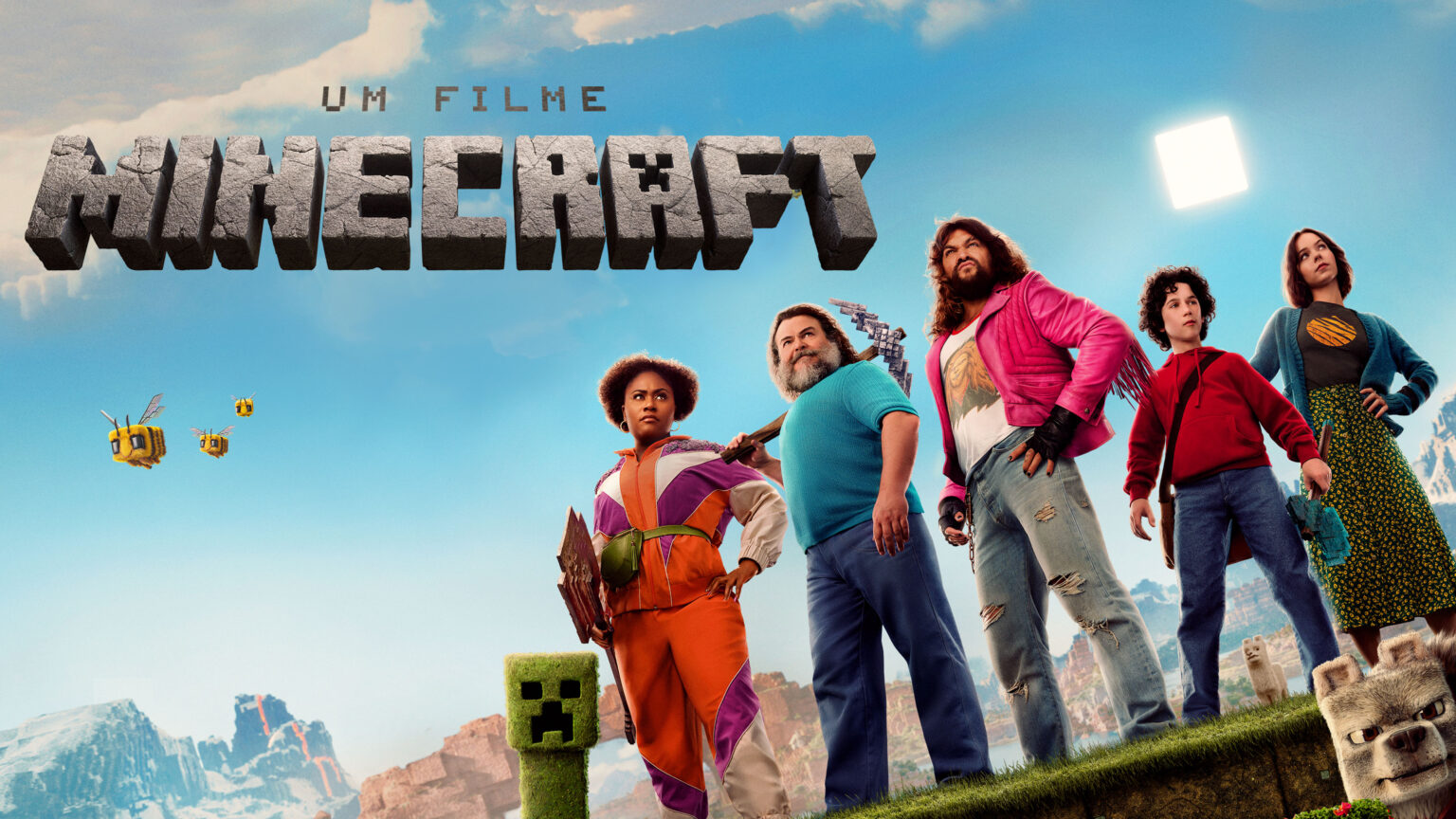 Um Filme Minecraft Dual Áudio 2025 – WEB-DL 4k 2160p Ultra HD HDR